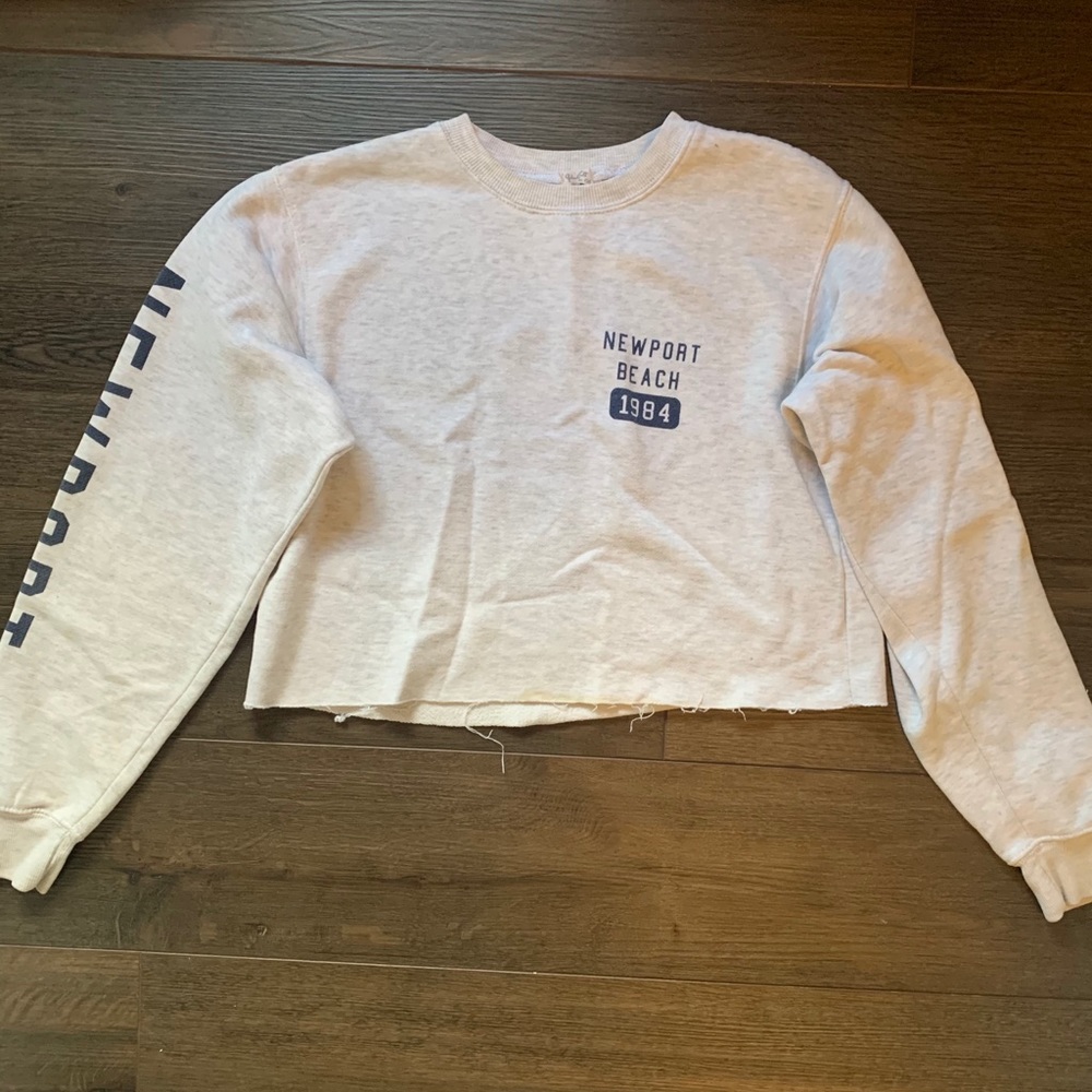 New Port Cropped Sweatshirt